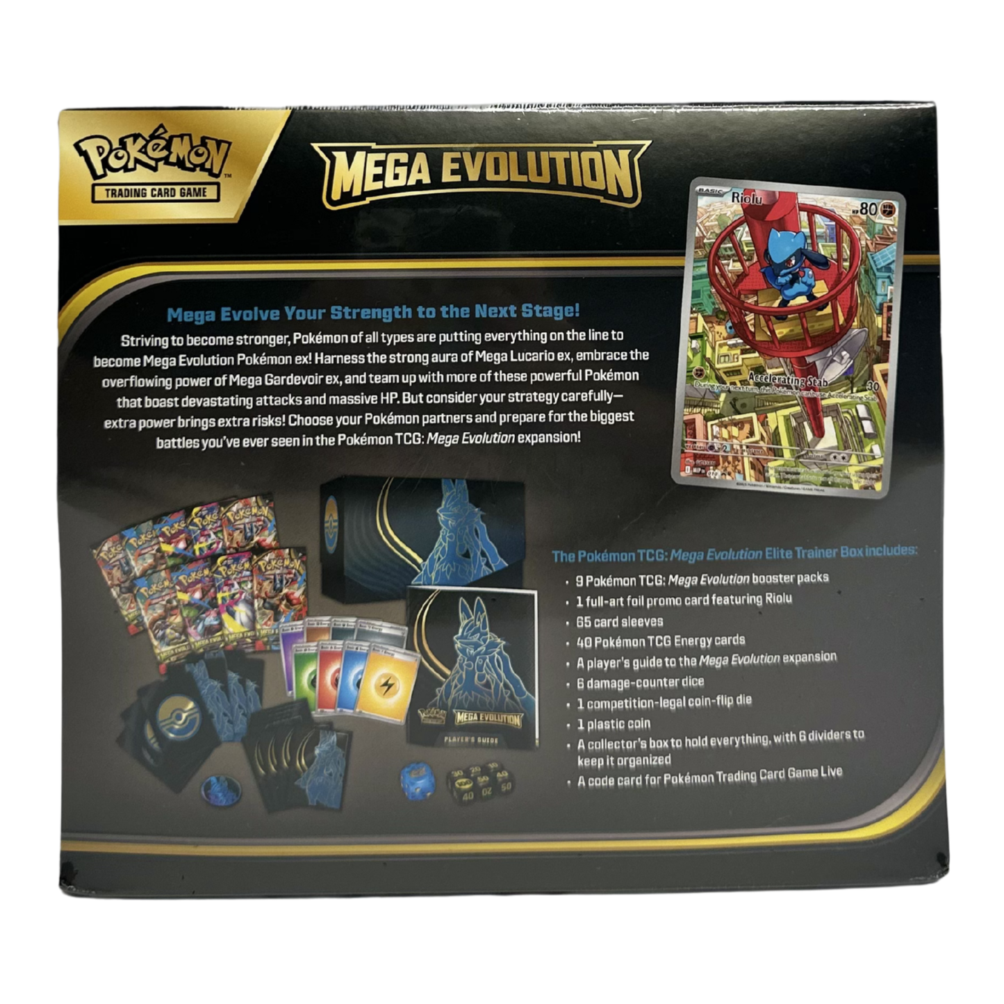 Pokémon TCG - Mega Evolutions Elite Trainer Box (Mega Lucario)