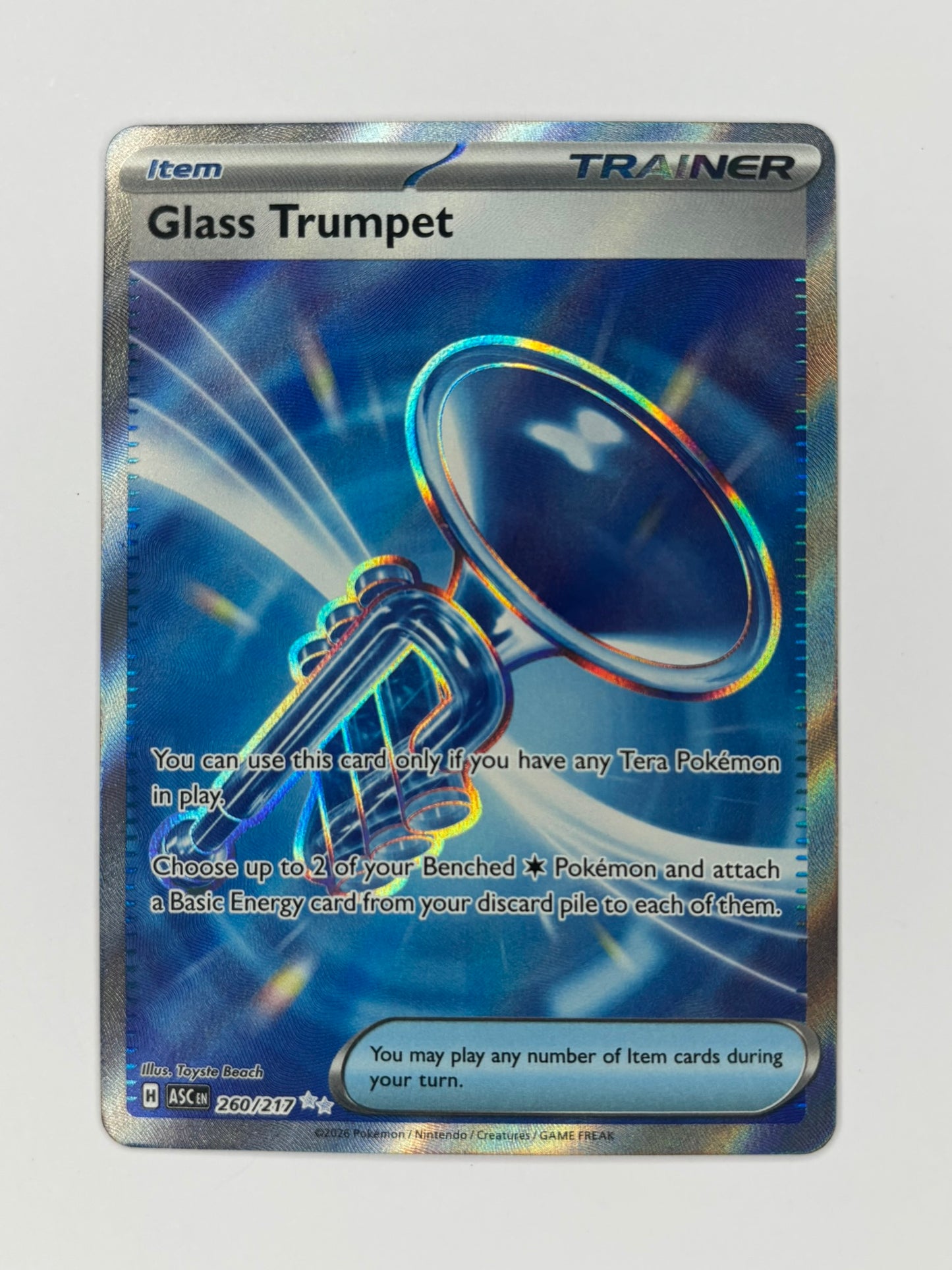 Glass Trumpet - Ascended Heroes 260/217