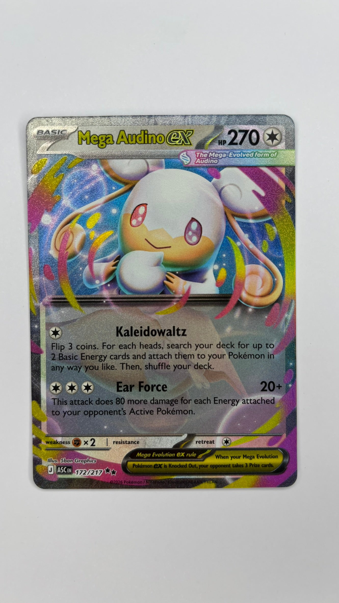 Mega Audino ex - Ascended Heroes 172/217