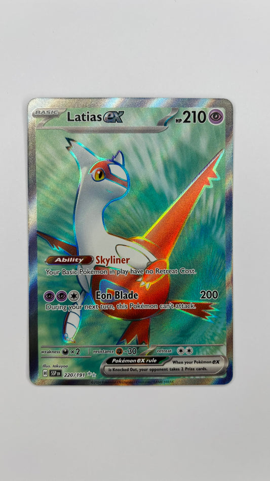 Latias ex	- Surging Sparks 220/191