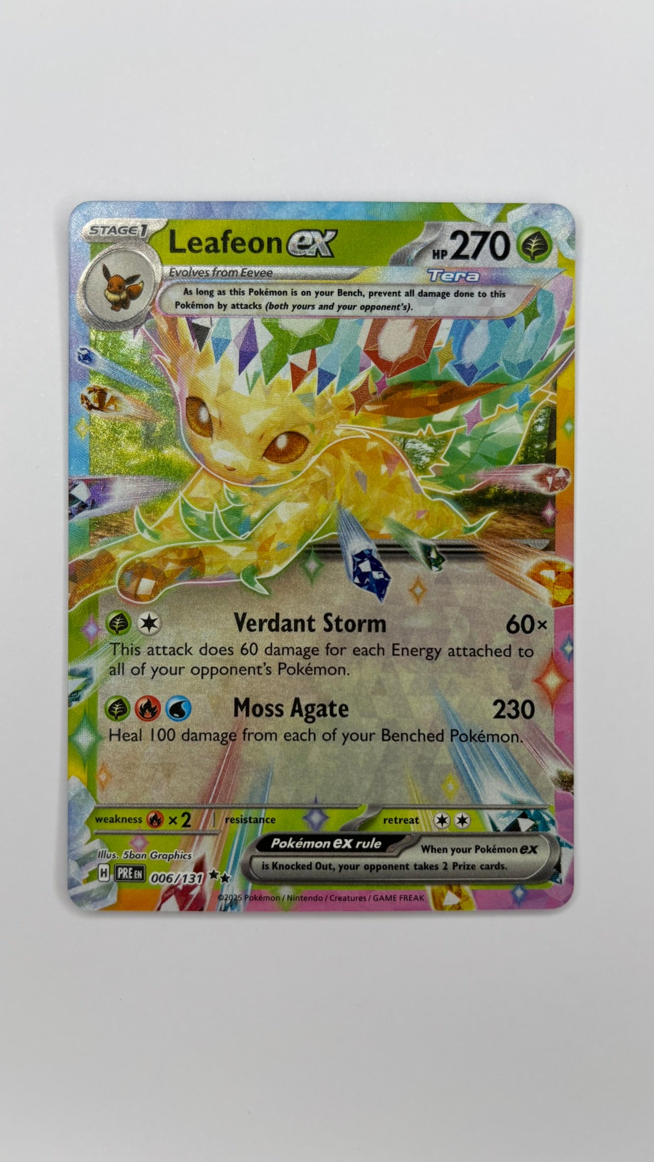 Leafeon ex - Prismatic Evolutions 006/131