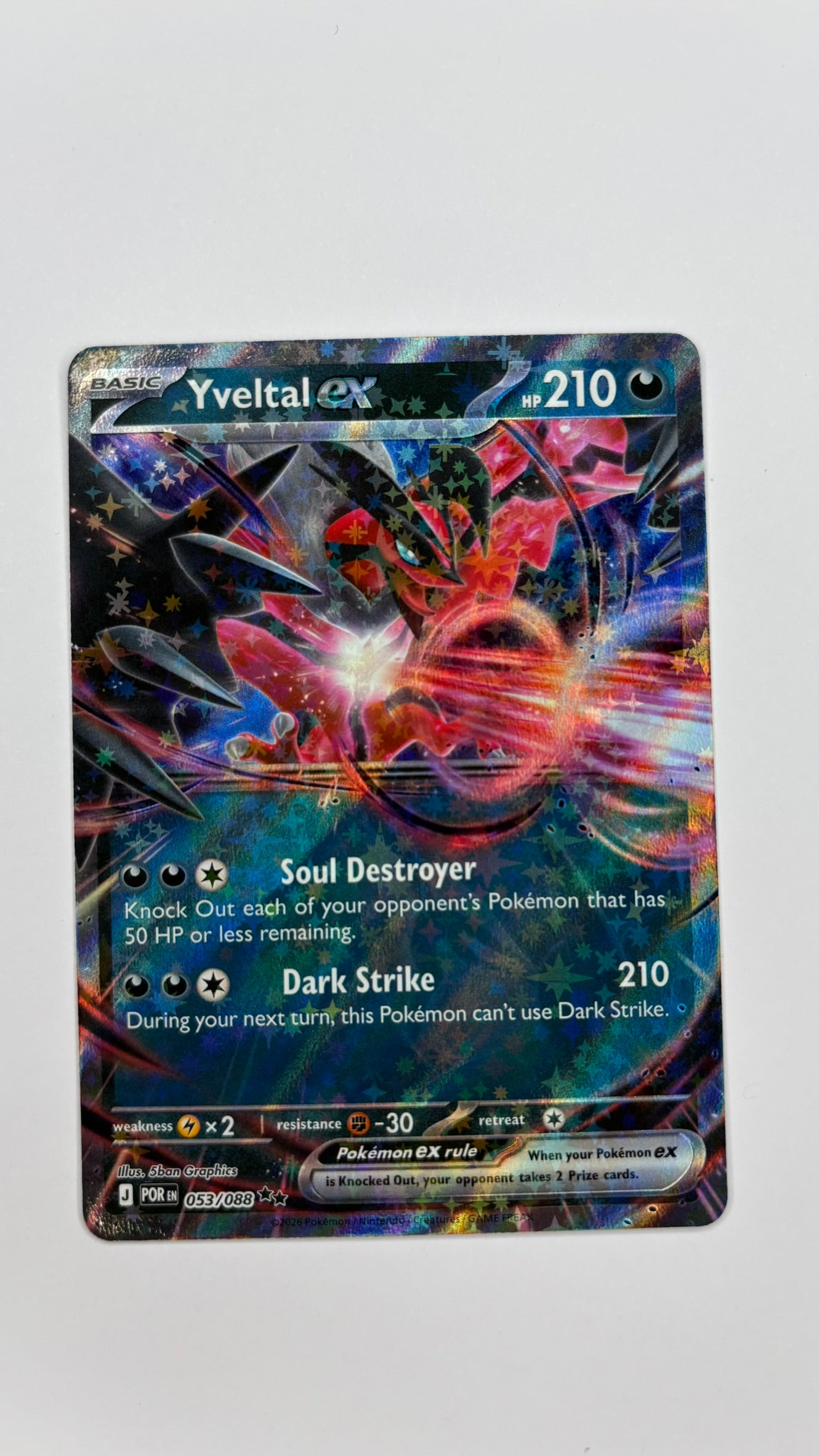 Yveltal ex - Perfect Order 053/088