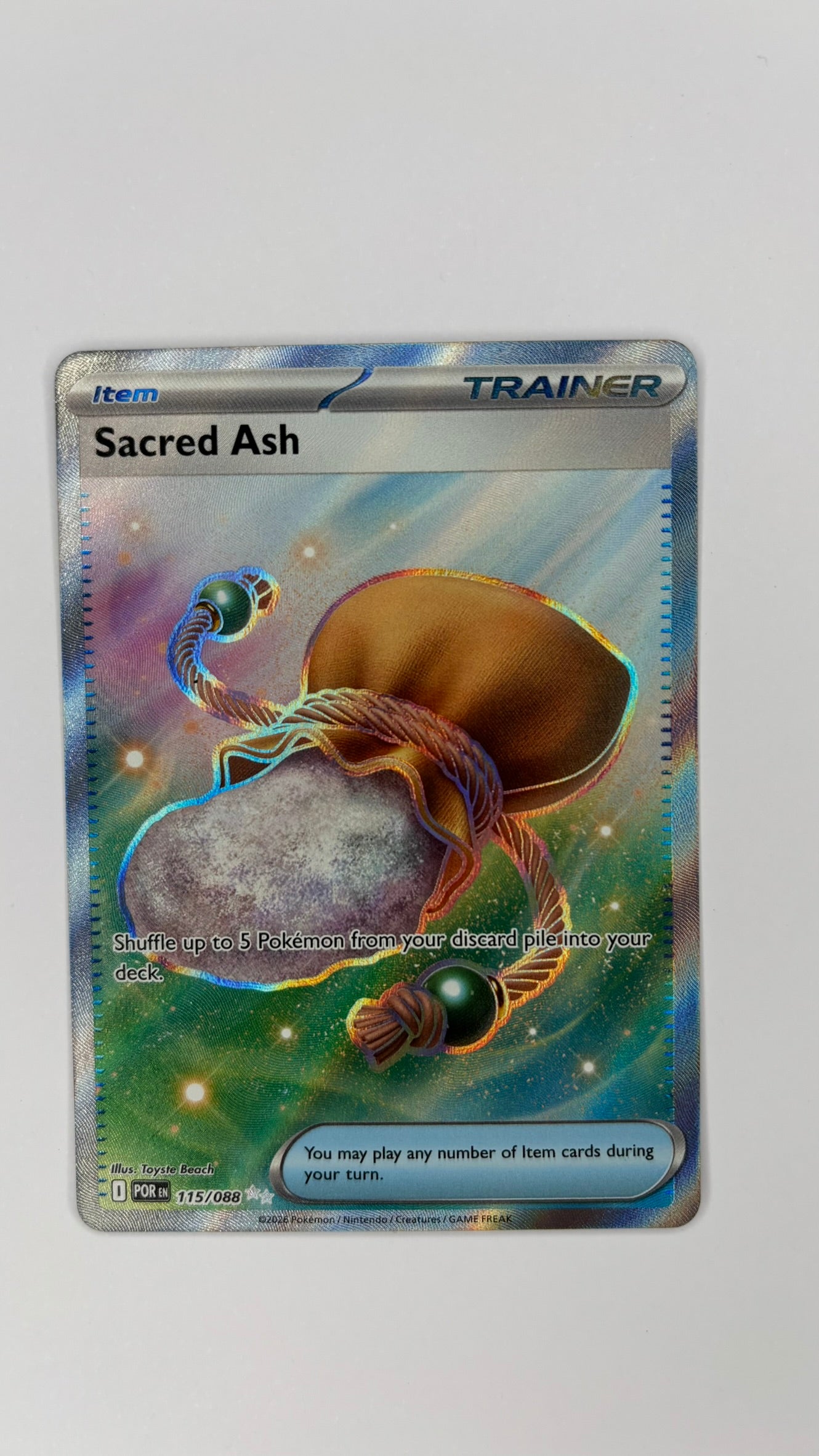Sacred Ash - Perfect Order 115/088