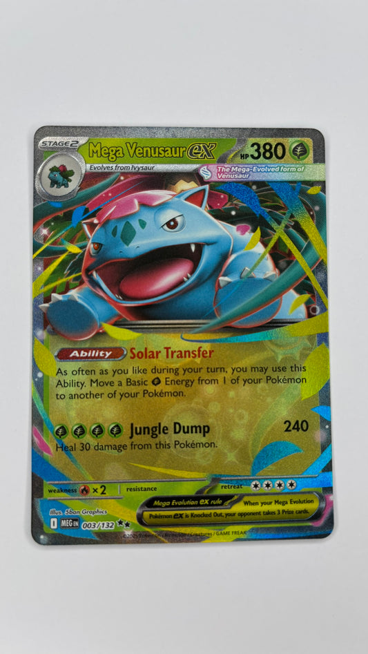 Mega Venusaur ex - Mega Evolution 003/132