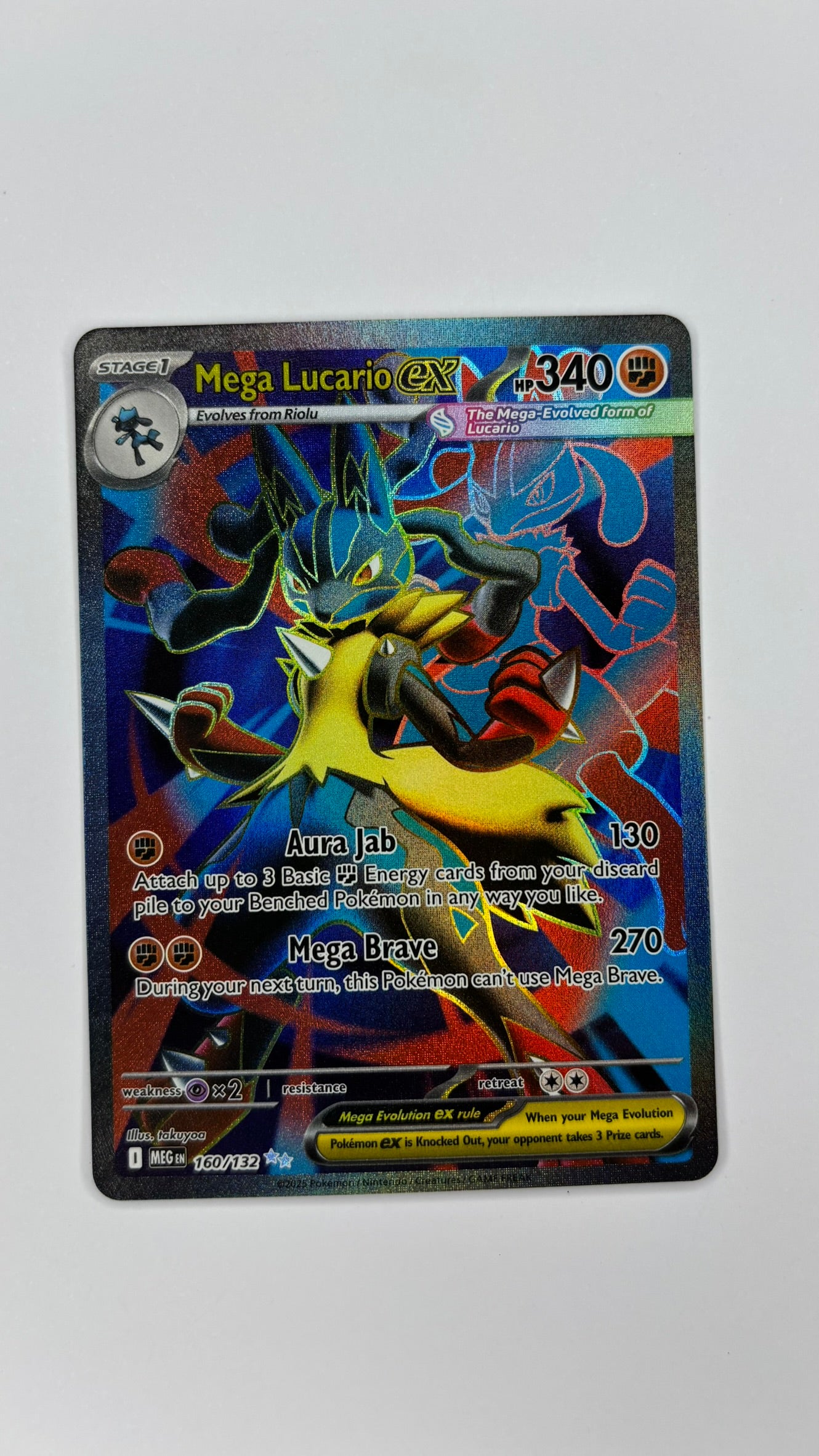 Mega Lucario ex - Mega Evolution 160/132